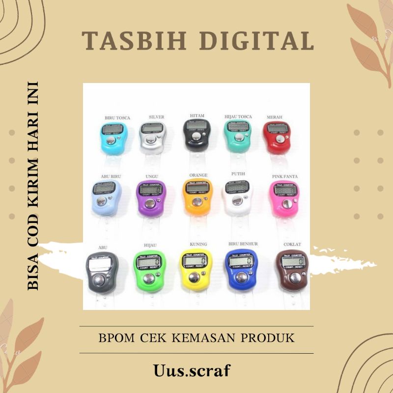 Tasbih Digital Murah || Tasbih Grosir