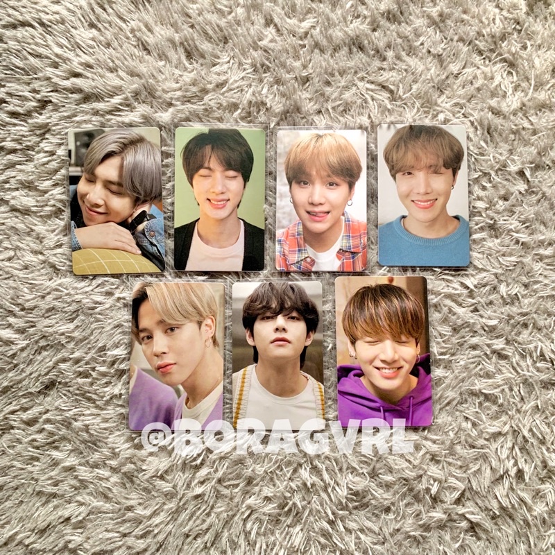 BTS SAMSUNG S20+ PHOTOCARD OFFICIAL YOONGI MELET