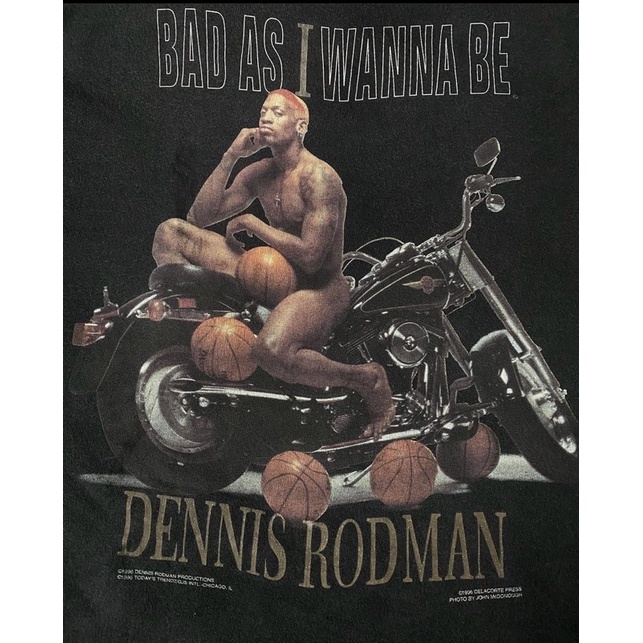 Vintage shirt denis rodman