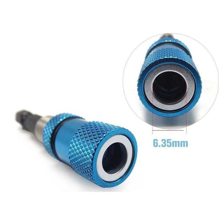 Chuck Adapter Extender Obeng Hexagon Magnetik Shank 1/4 Inch -PH07