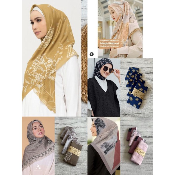 Jilbab Voal motif Lasercut