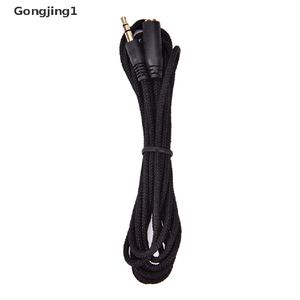 Gongjing1 Kabel Extension jack Headphone / EarPhone Panjang 3.5MM M / F Noise Rendah