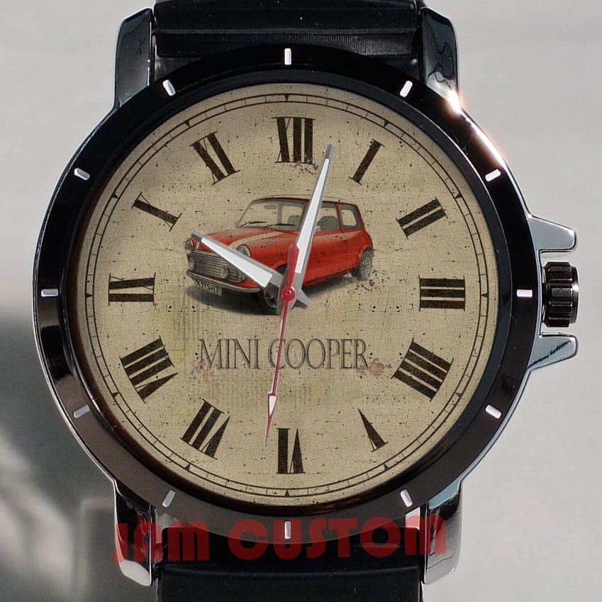 Jam Tangan Custom Mini cooper Car Mobil