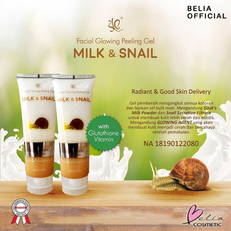 SYB PEELING GEL SNAIL&MILK