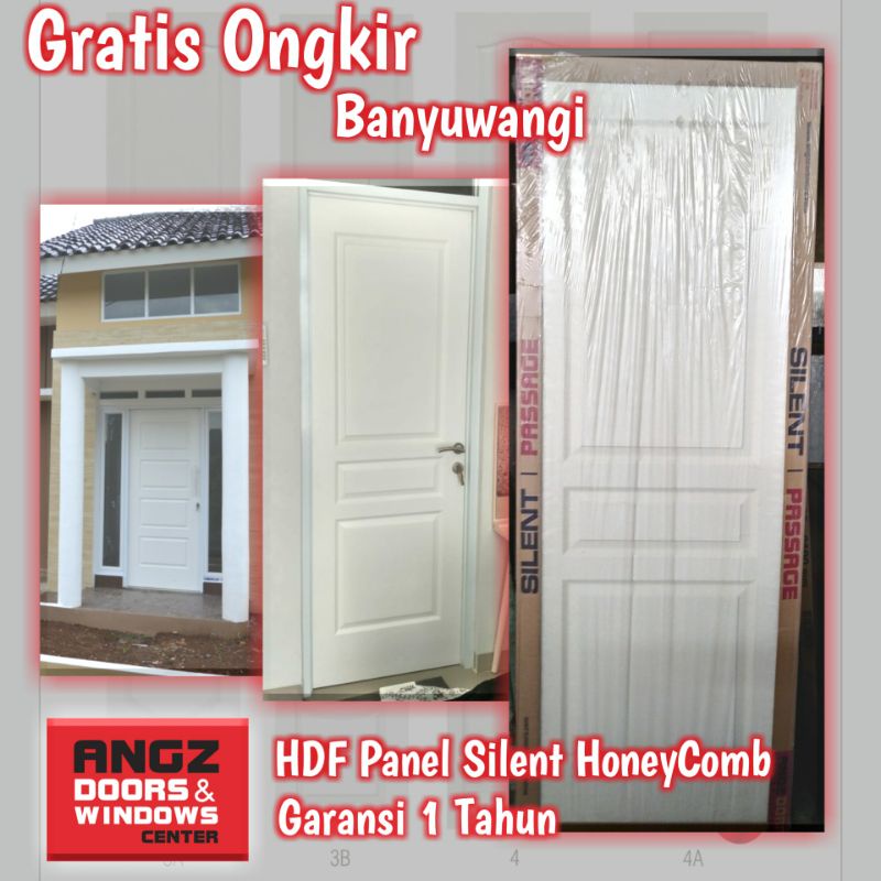 Tujuan Situbondo Banyuwangi Seluruh Indonesia - Pintu Angzdoor HDF Panel Silent HoneyComb