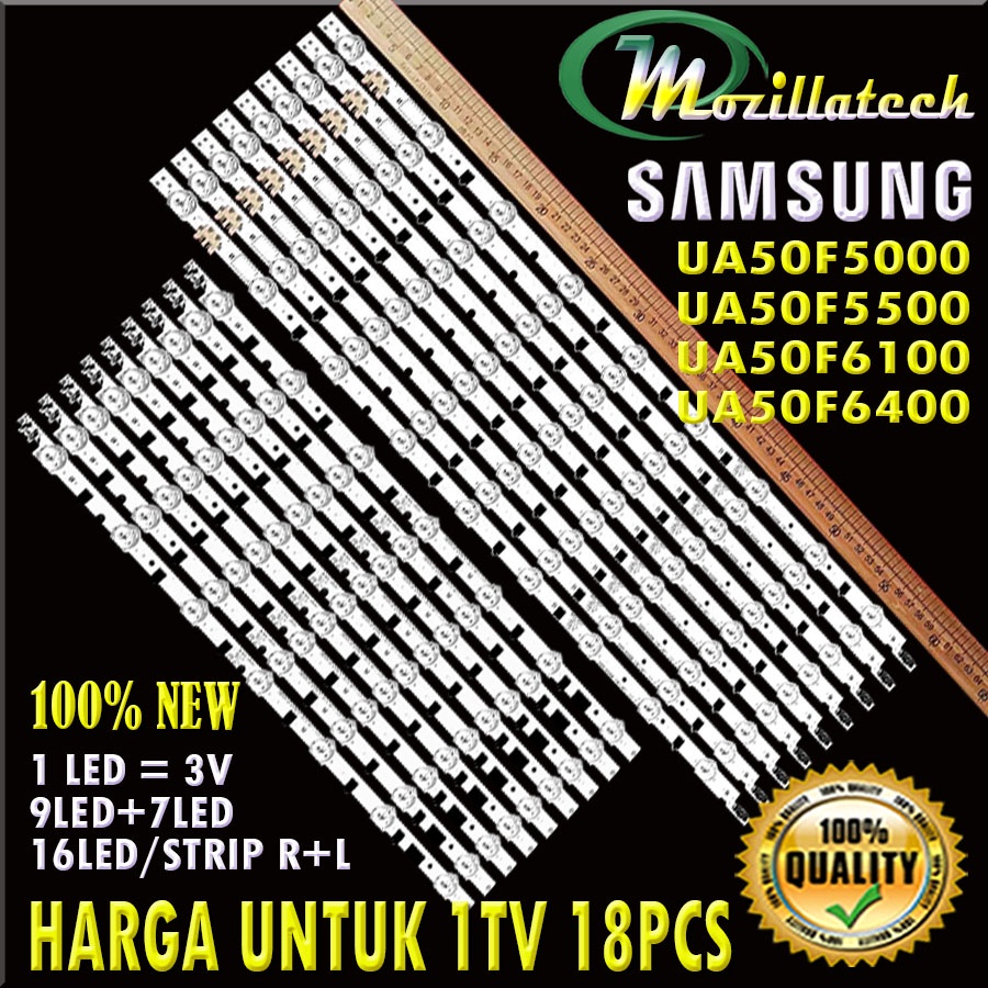 BACKLIGHT TV LED SAMSUNG 50F5000 50F5000 UA50F5500 50F5000 UA50F6400 50F5500 50F6400 BACKLIGHT TV SAMSUNG 50 INCH IN