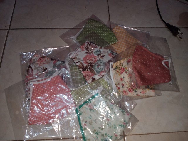 Masker Kain Hijab | Masker Kain Earloop