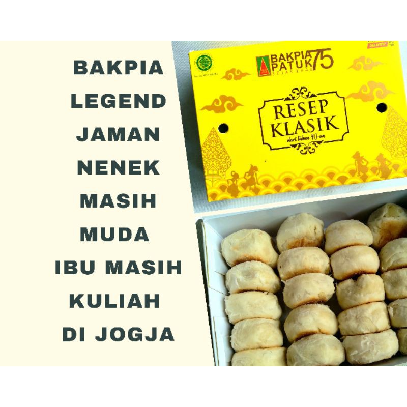 

Bakpia Patuk 75 Bakpia Legendaris