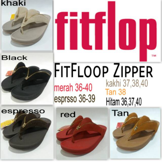 Sandal Fitflop zipper murah