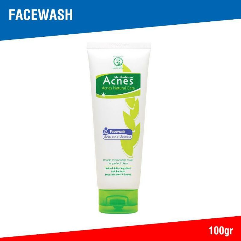 ACNES CREAMY WASH/ACNES FACEWASH 100 GR ~ ORIGINAL 100%