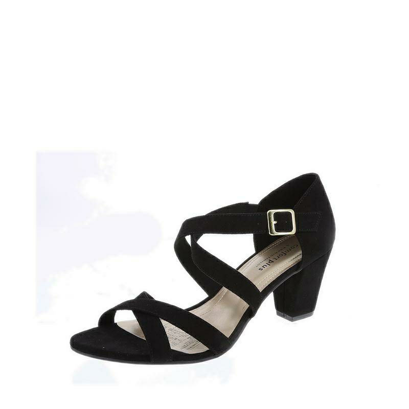 Comfort Plus Women's Mona Comfort Low Heel - Black