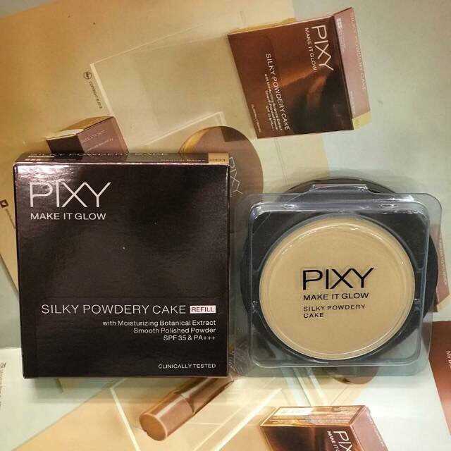 [ Refill ] Pixy Make It Glow Silky Powdery Cake