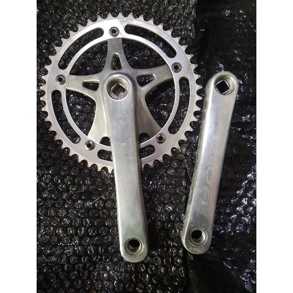 Crank VIVA 46T BCD 144 RAW Silver Bekas