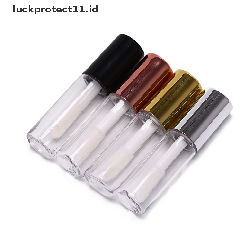 &lt; Luckprotect11.Id &gt; 10pcs Botol Lip Gloss Tube Lip Balm Kosong 1.2ml