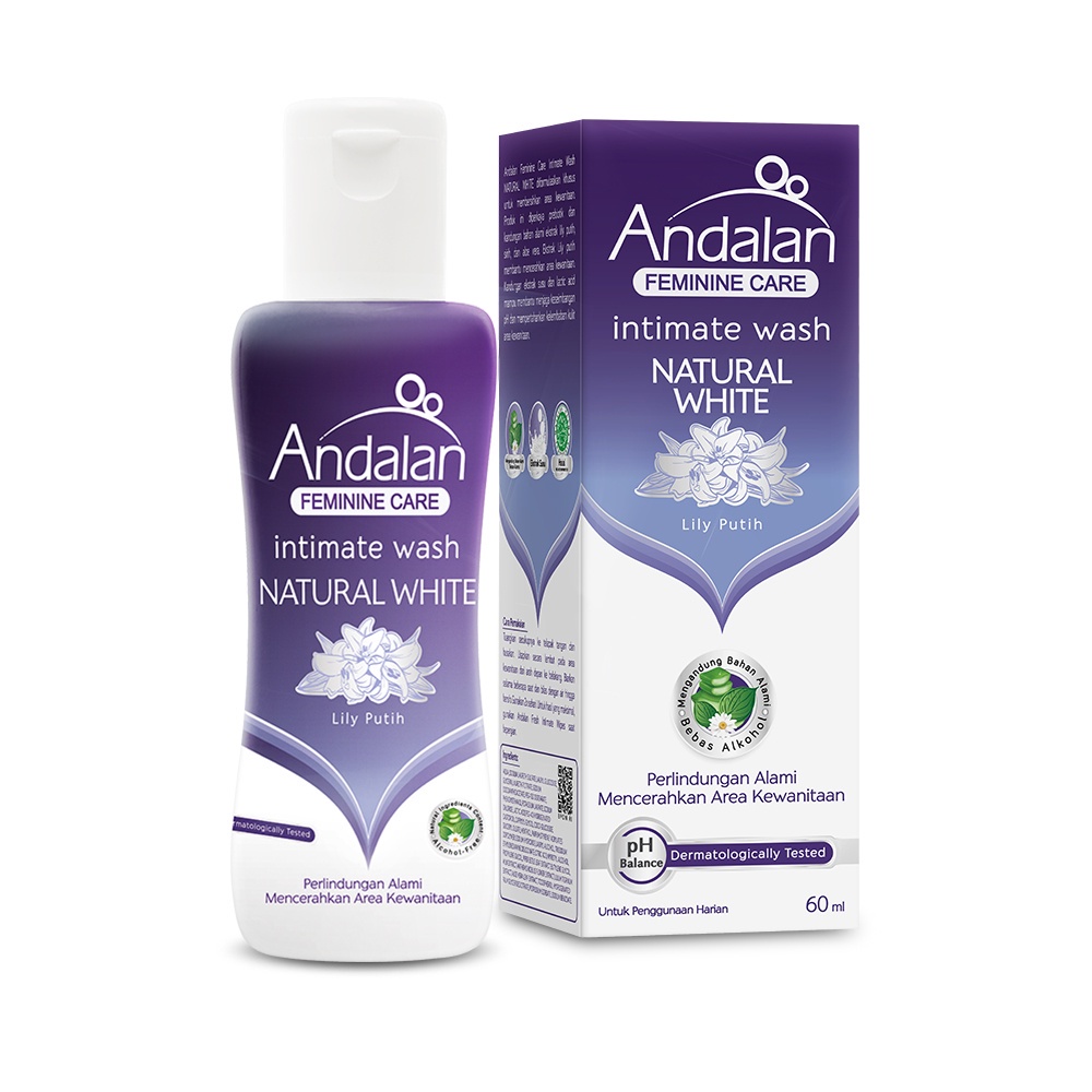 Andalan Feminine Care Natural White Sabun Pembersih Kewanitaan