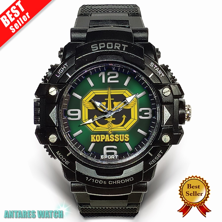 (Exclusive) Jam Tangan TNI KOPASSUS - 1 (Amazing)
