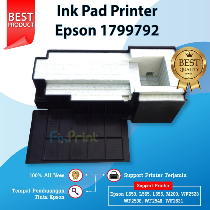 Busa Waste Ink Pad Printer Epson L550 L565 L555 M200 M200 WF2528 WF2538 WF2548 WF263 Absorber Pembuangan Printer Epson New