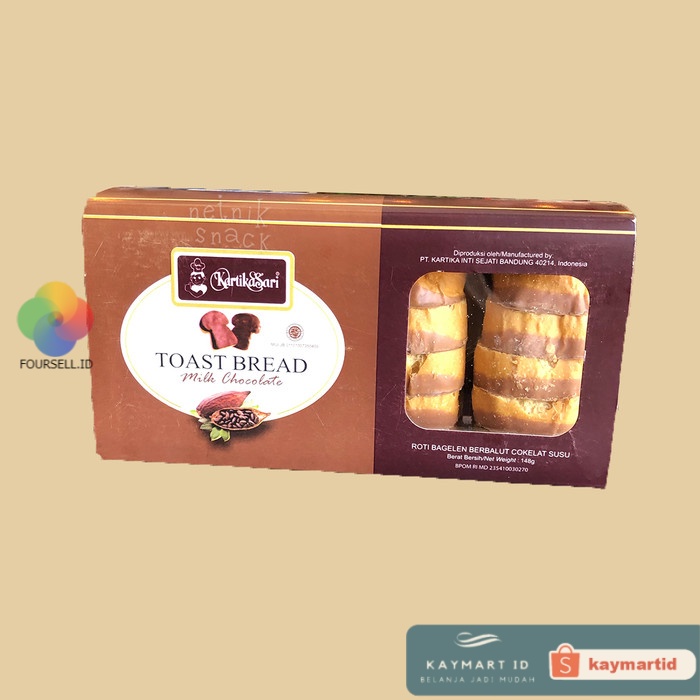 

Kartika Sari - Toast Bread Toples Chocolate & Butter Oleh Oleh Bandung Kartikasari