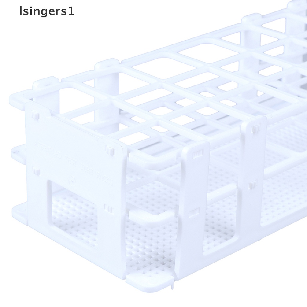 (lsingers1) Rak Stand Holder Tabung Reaksi Bahan Plastik Untuk 0.51-1.18 &quot;21 / 24 / 40 / 60 / 90&quot;