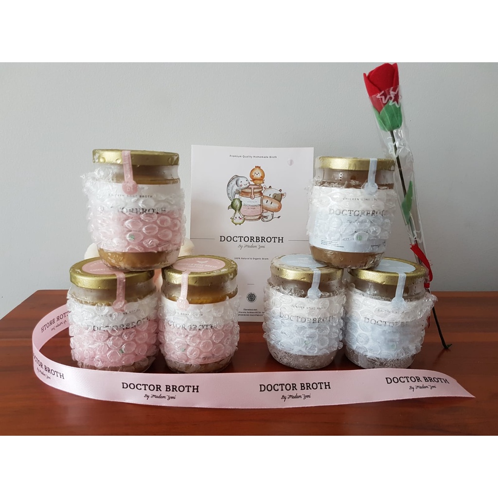 

Paket Isoman 3hari (6Jar) Varian Chicken- Kaldu Tulang- Doctor Broth Bintaro