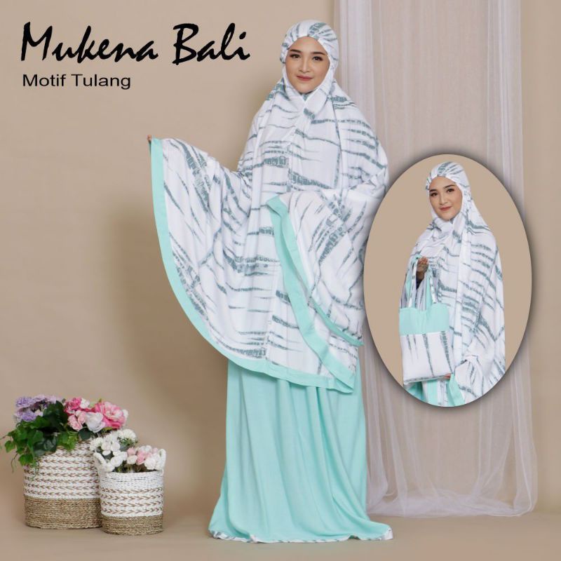 Mukena Bali unik Salwa Tiedye Tulang/ mukena Super Jumbo / mukena viral
