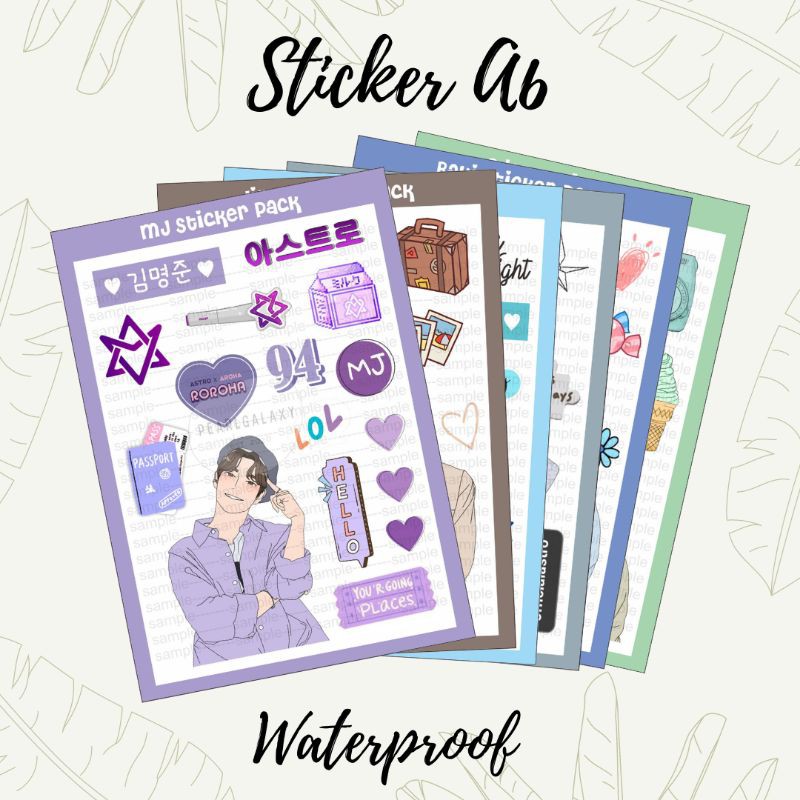 

Astro Sticker Pack Verse 2 (Minimal pembelian 2)