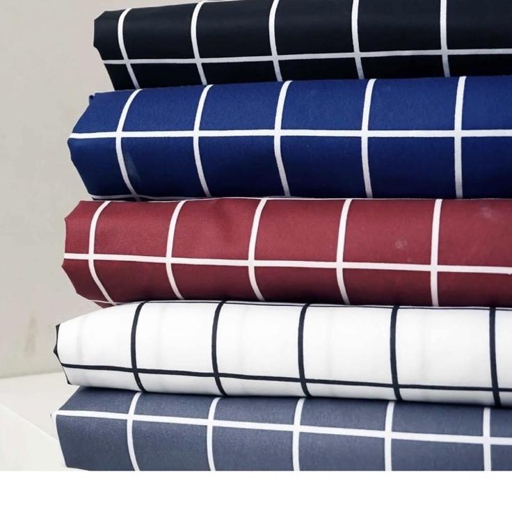 ゟ kain sprei meteran kotak disperse microtex ㊞