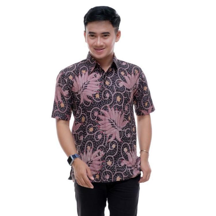 Best Seller.. 0BAJU BATIK COUPLE AYAH ANAK LENGAN PENDEK, BAJU BATIK PRIA PUSER NAVY, BAJU ANAK COWO