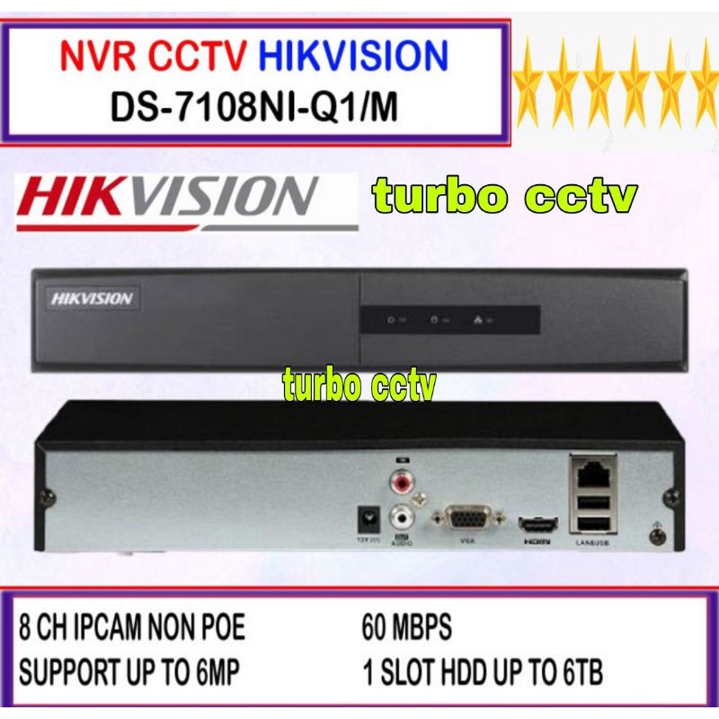 NVR HIKVISION DS-7108-Q1/M