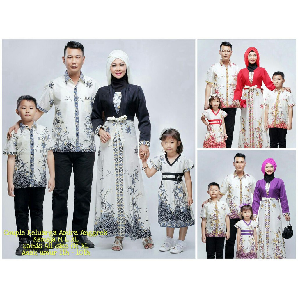 SHOPASHOP SOLO Baju Batik Couple Keluarga Termurah Arabella