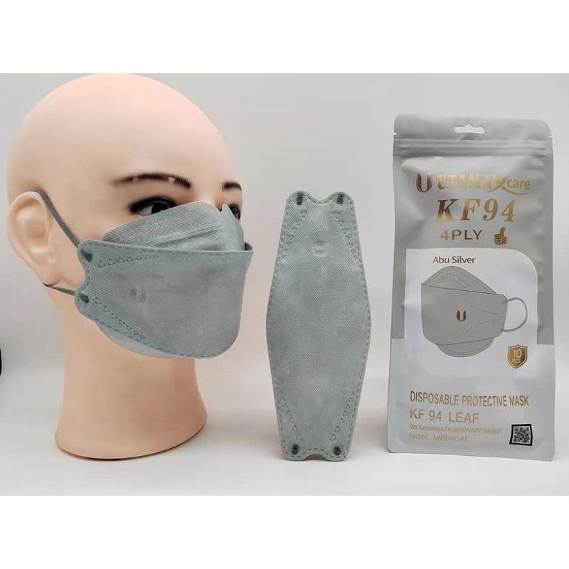 Masker KF 94 Careion Isi 10 pcs 4 ply Evo Korean style warna warni