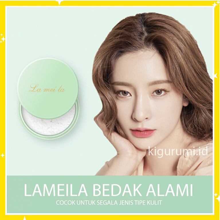 LAMEILA Bedak Alami Light Soft Skin Powder Make up LA122