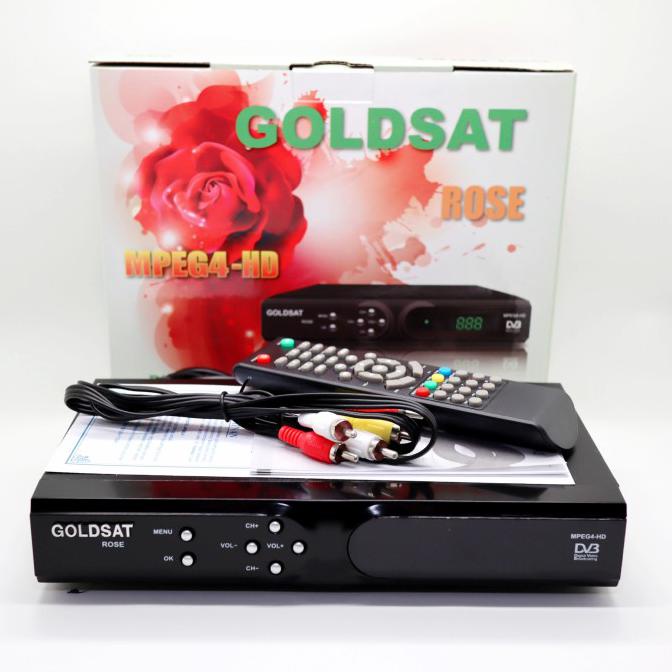 Promo  Receiver Parabola Mpeg4 HD - GOLDSAT ROSE | Receiver TV
