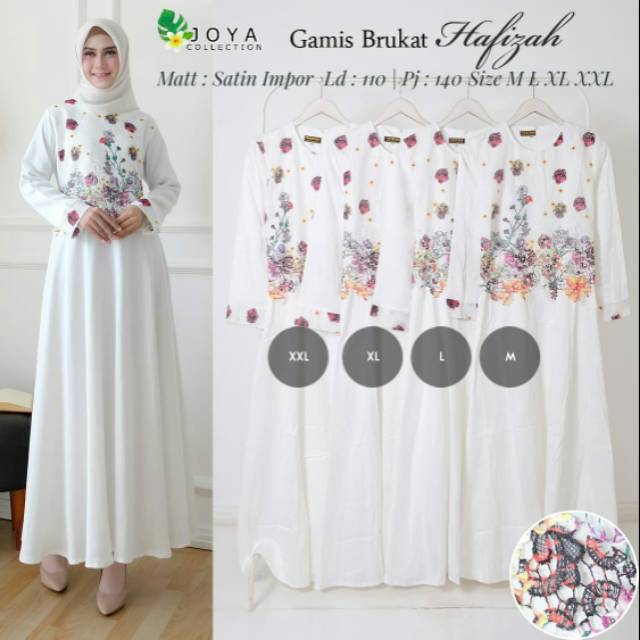 gamis bruklat hafizah #3