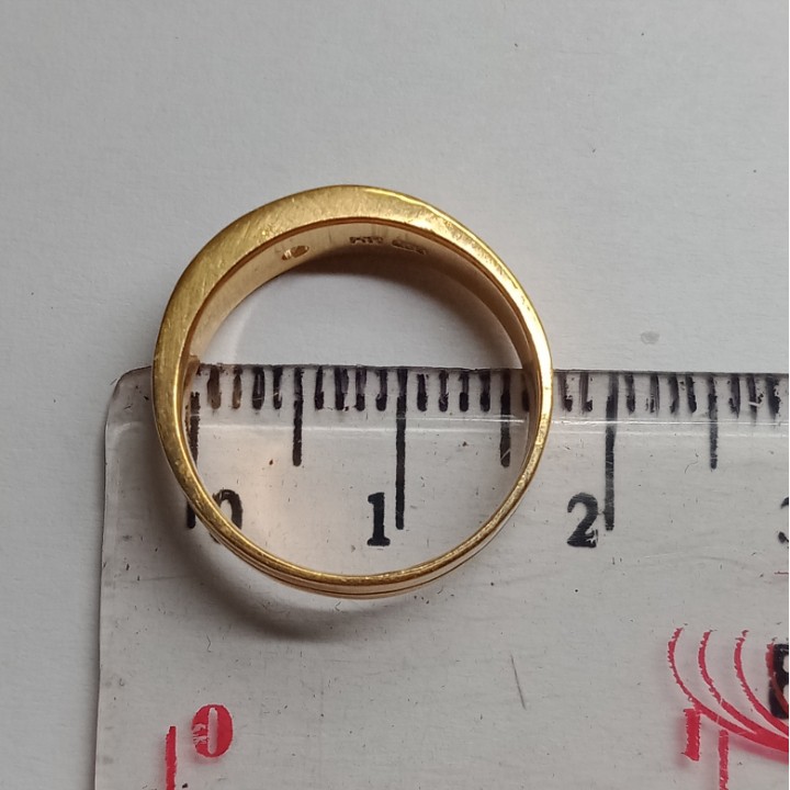 Cincin Emas 17 K - 4.15 Gr Kadar 750 - 3202