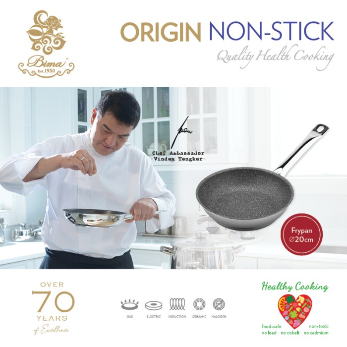 Bima Origin Non-Stick Frypan 20cm