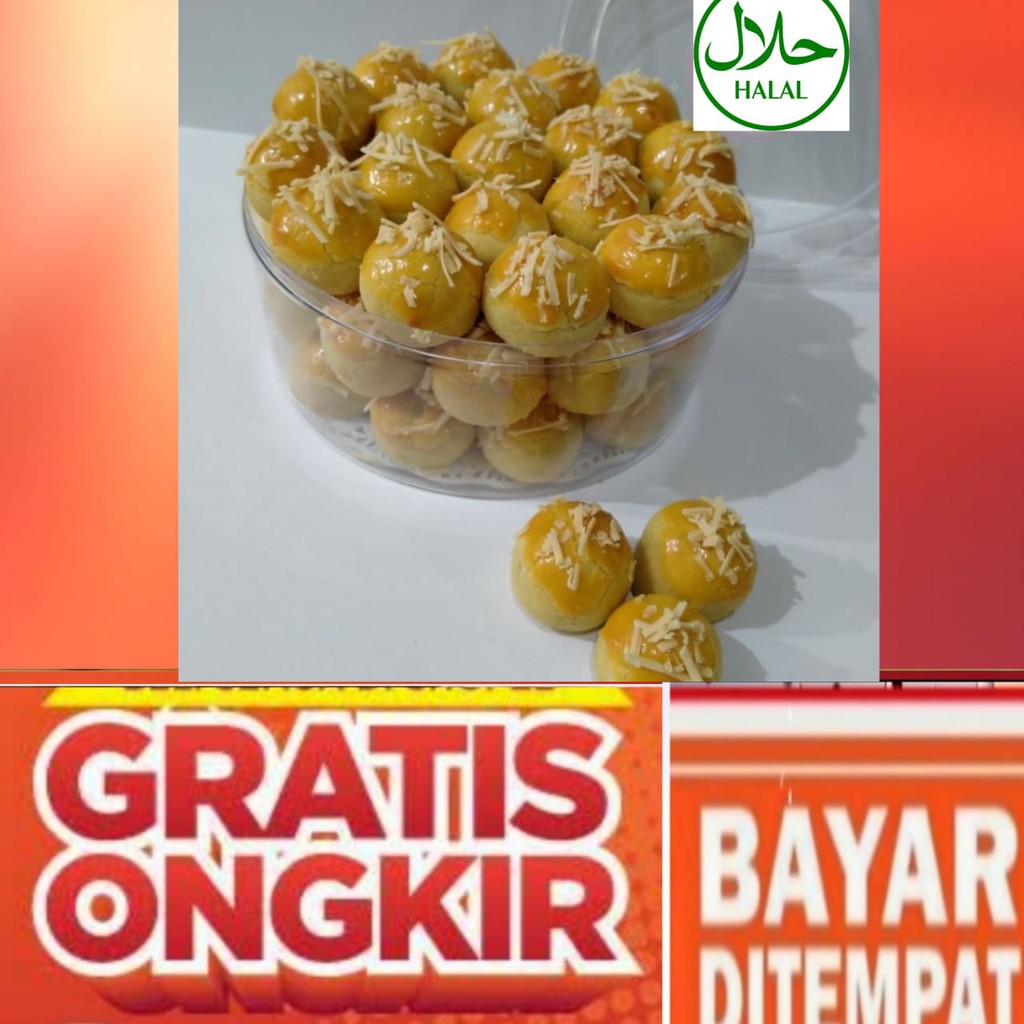 

Kue Kering Lebaran Kue Nastar Keju Selai Nanas Nastar 250Gram Pertoples No Wisman Home Made