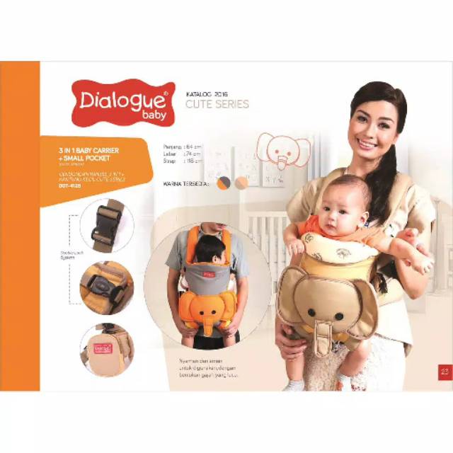 Dialogue Baby| Gendongan bayi hipseat