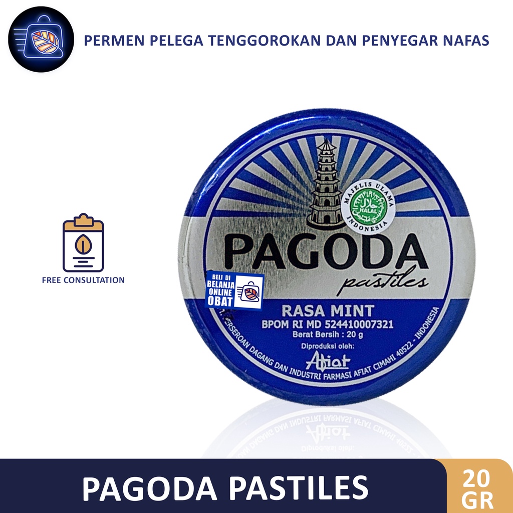 

PAGODA PASTILES // Permen Pelega Tenggorokan