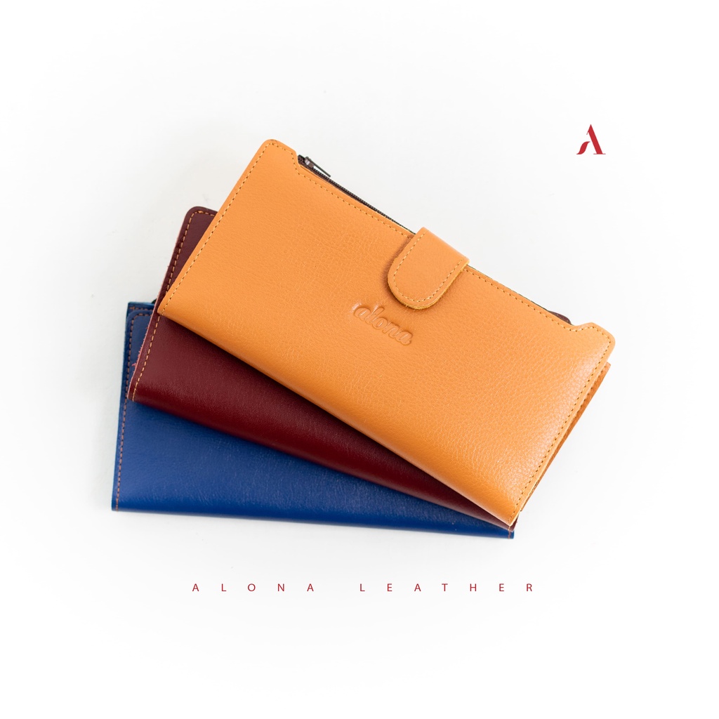 dompet wanita kulit asli alona evelyn wallet