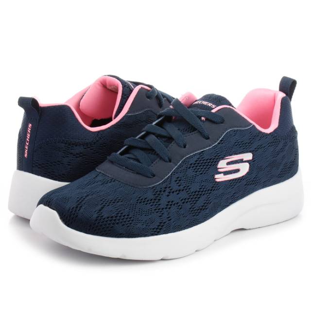 Preloved Sepatu Wanita Sneakers Tali Skechers Dynamight 2.0 Like New 100% Original