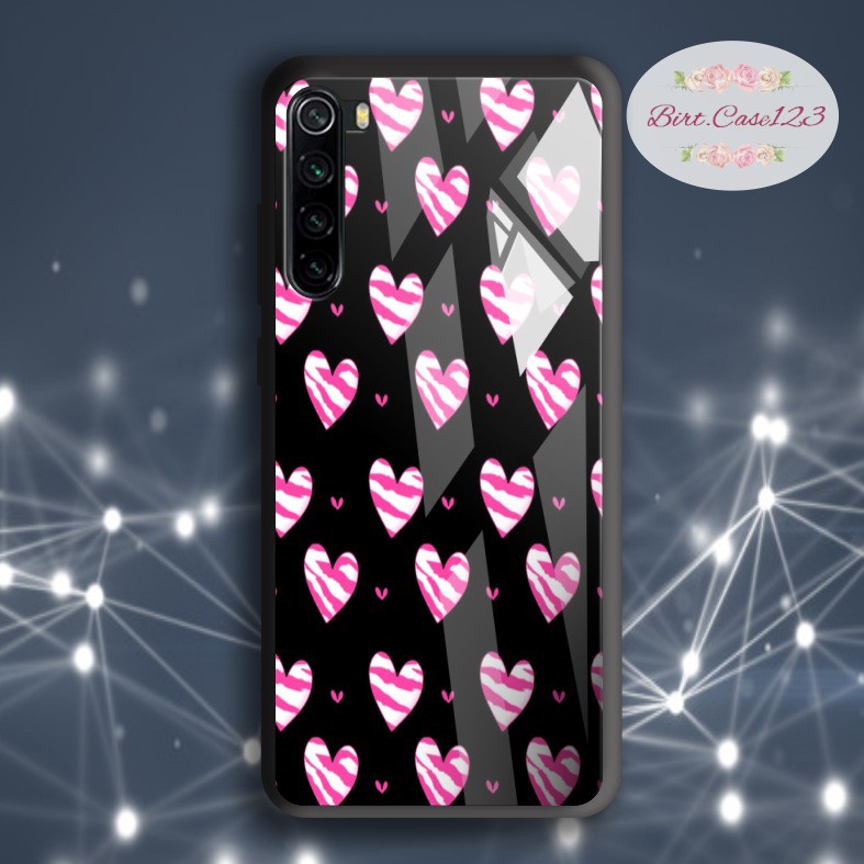 back case glass LOVE Vivo Y91 Y17 Y12 Y15 Y93 Y95 Y81 Y83 Y71 Y53 Y20 Y30 Y50 V17 Y11 Y12i BC5151