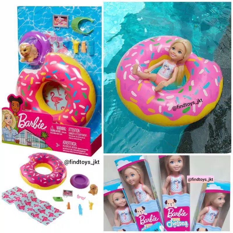 Barbie indoor outdoor furniture boneka original Mattel