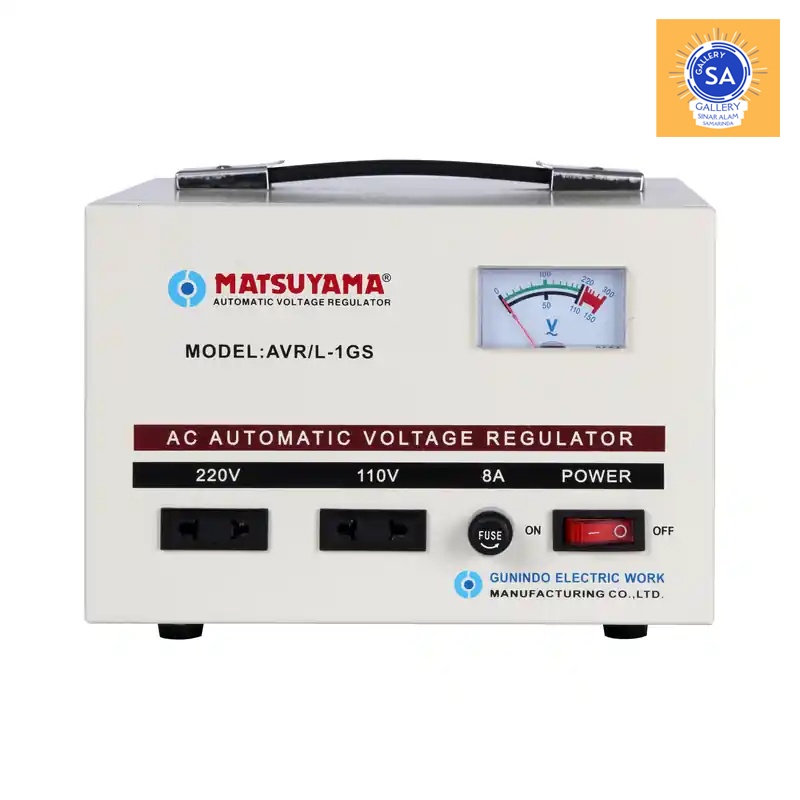 Stabilizer Listrik Stavolt Voltage Regulator MATSUYAMA - AVR - L 1 GS