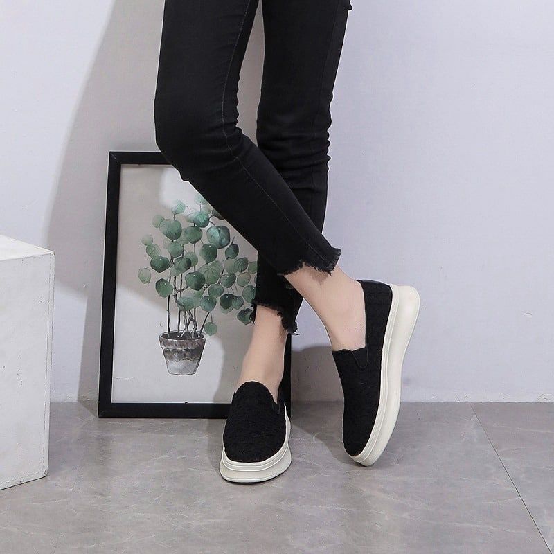 Sepatu Mesh Wedges Davve Import GO21 Sepatu Wanita