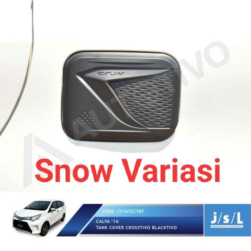 Calya Tutup Tangki Mobil Tank Cover Crosstivo Hitam Black Doff JSL