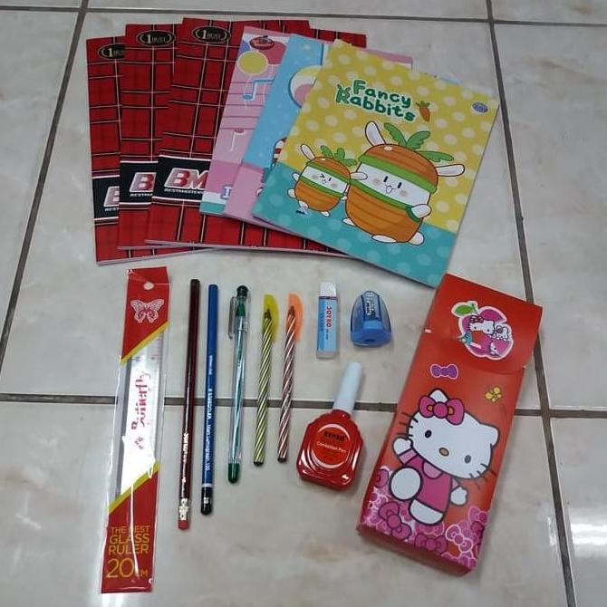

[FOR SALE] Paket Alat Tulis 5 / Paket Alat Tulis Sekolah 5 .plmy01