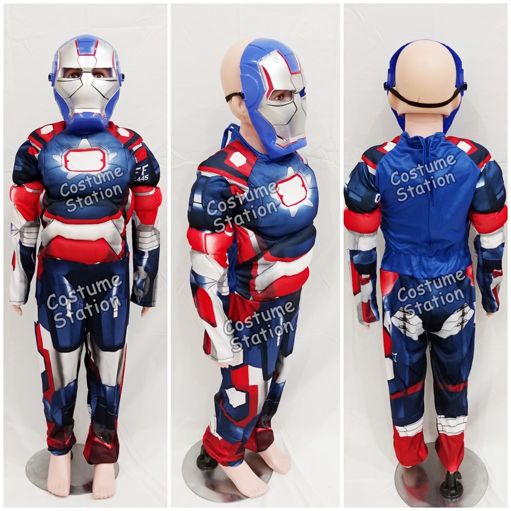 Kostum Superhero Ironman Avengers / Costume Iron Man Avenger Marvel anak laki
