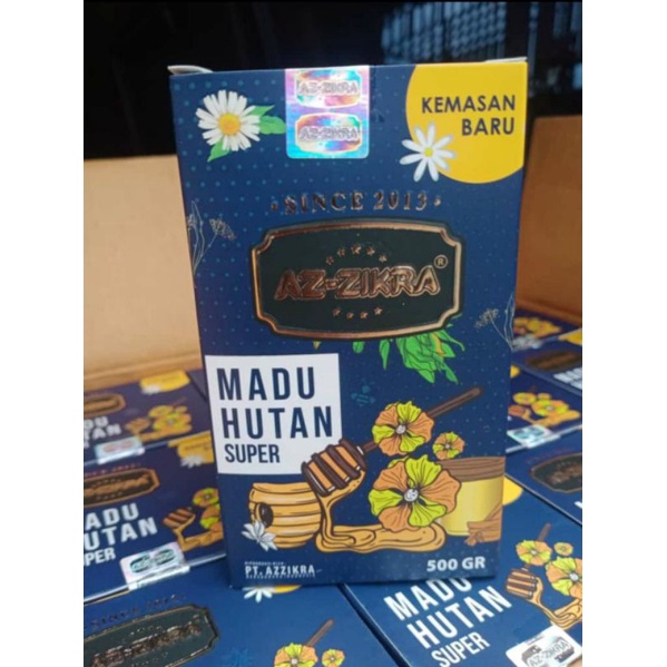 

MADU AZ ZIKRA MADU HUTAN SUPER 500 GR