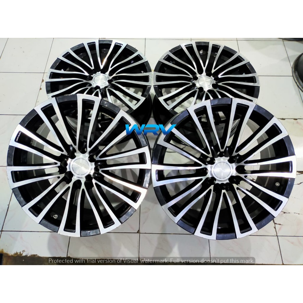 velg seken modelart ring 18x8 pcd 4x100 4x114 seken murah